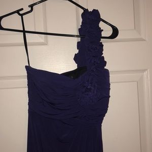 Deep purple dress